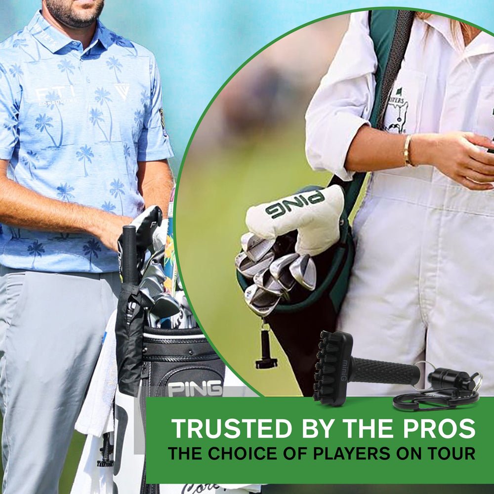 Grooveit miniG – Compact Dry Golf Brush